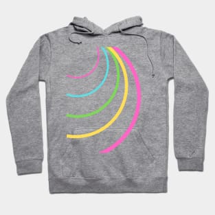 Wave light Circle Texture Hoodie